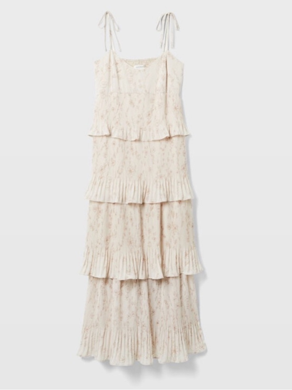 Club Monaco Pleated Tiers Occasion Dress, NWOT
